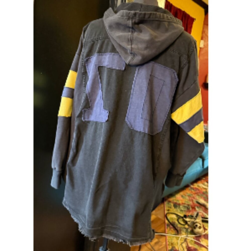 Free People Black and Yellow Rugby Shirt - Picture 5 of 5